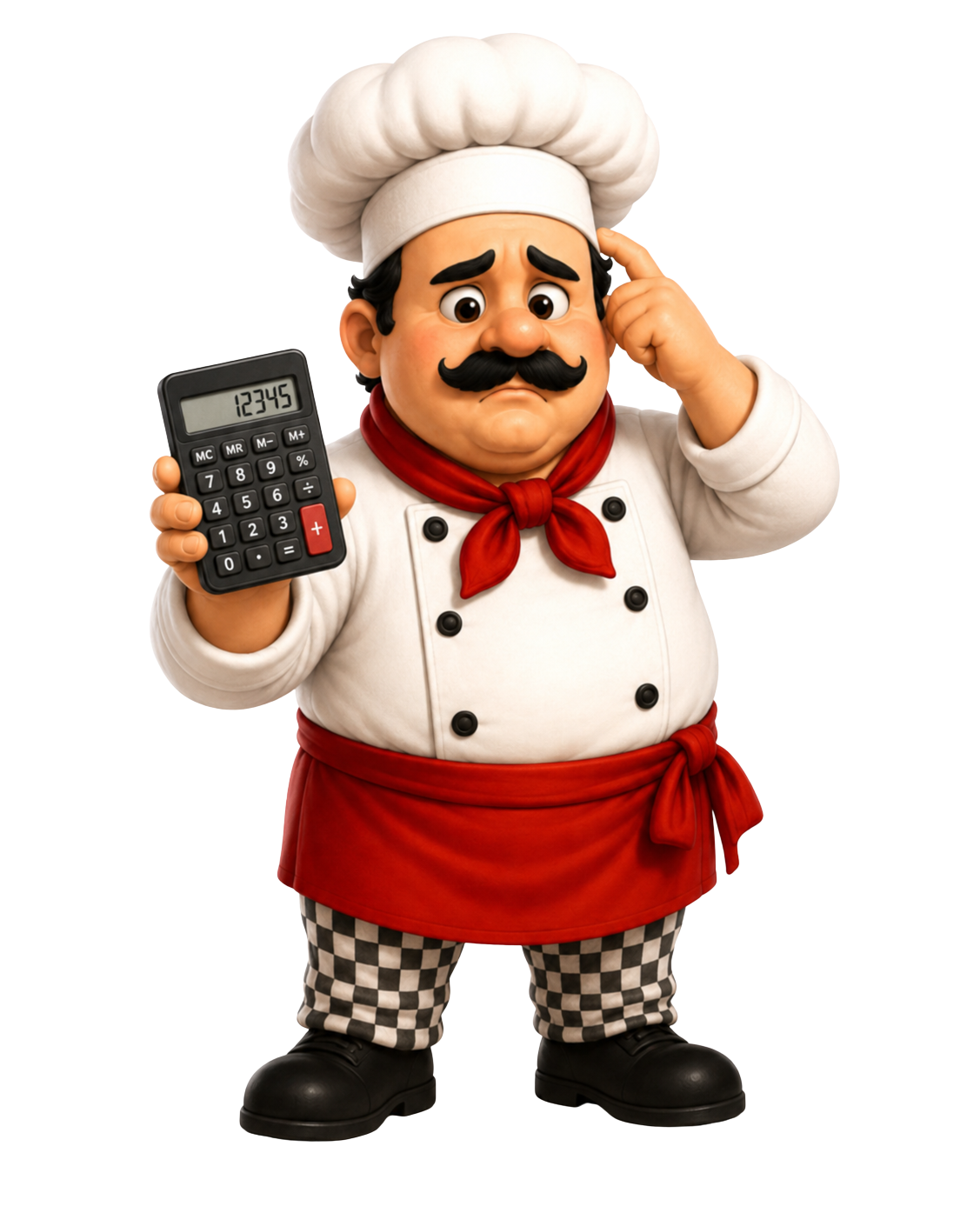Chef Premium com calculadora